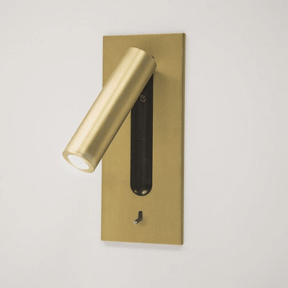 Contemporary Wall-Mounted Bedside Lamp with Adjustable LED Light