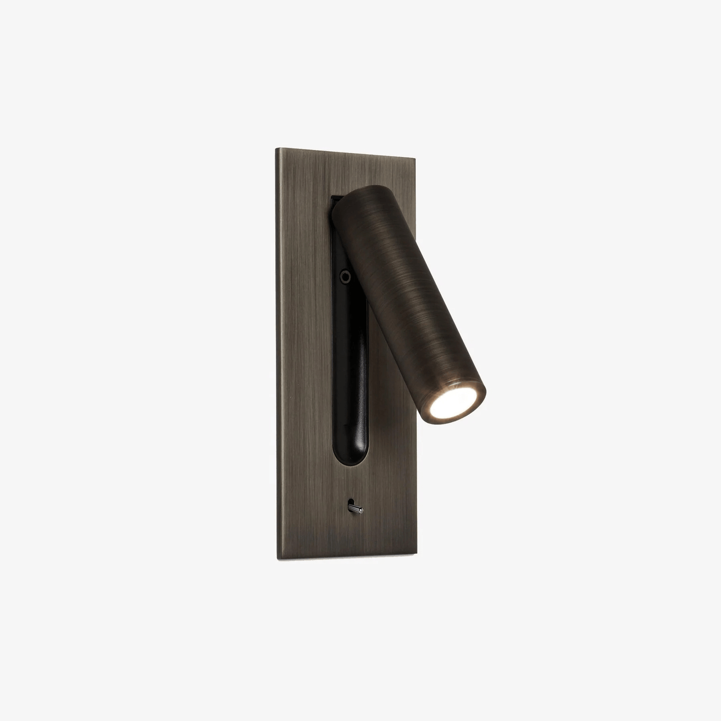 Contemporary Wall-Mounted Bedside Lamp with Adjustable LED Light