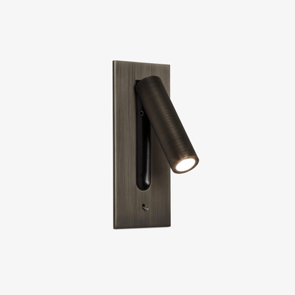 Contemporary Wall-Mounted Bedside Lamp with Adjustable LED Light