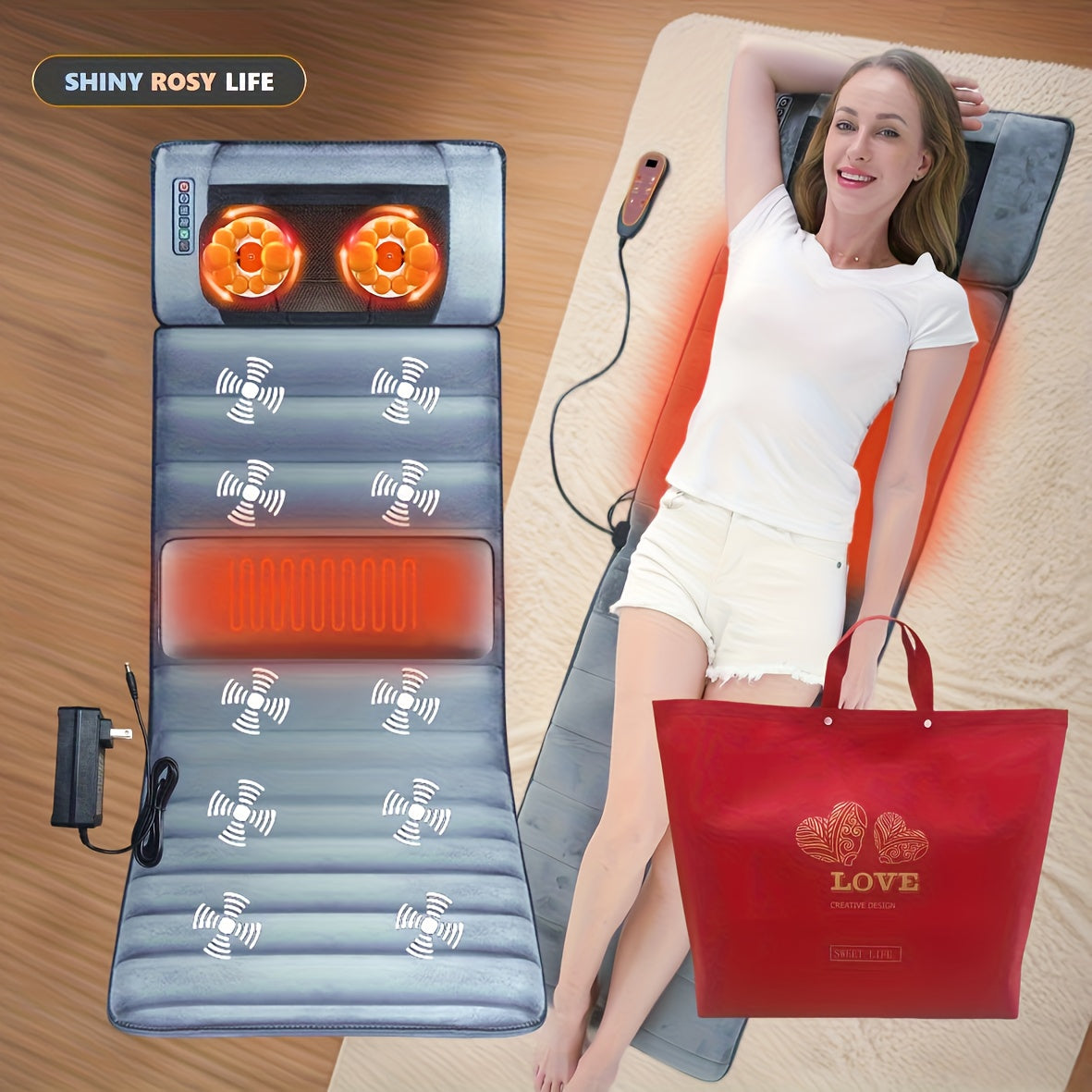 Ultimate Relaxation Mat with Heat & Vibration Therapy