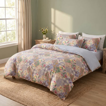 Floral Garden Bedding Set for Elegant Home Decor