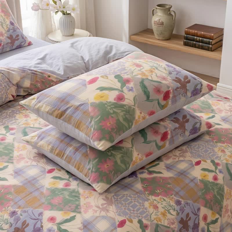 Floral Garden Bedding Set for Elegant Home Decor