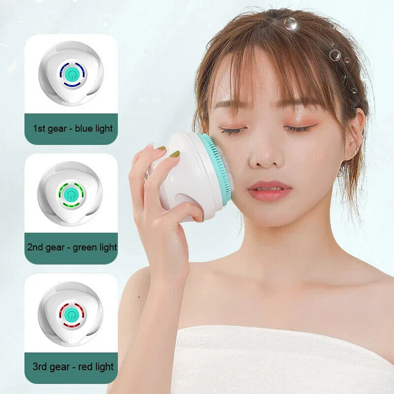 Ultimate Electric Shower Brush with Extended Handle | Deep Clean & Gentle Exfoliation | Versatile Brush Heads for Body Care