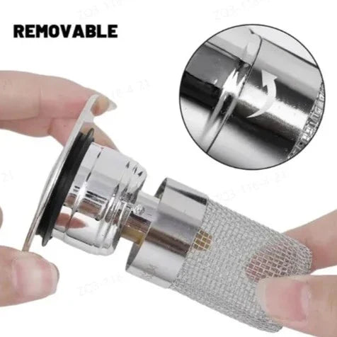 DrainGuard Pro - Universal Sink Strainer Solution