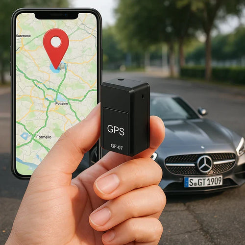 Subscription-Free Car GPS Tracker – Compact and Portable