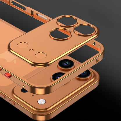 Sleek ProtectShield Metal Phone Case for Ultimate Safety