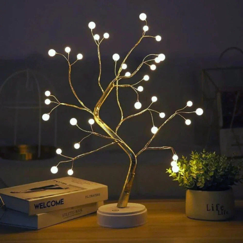 LED Fairy Tree Lights for a Warm and Inviting Room Ambiance