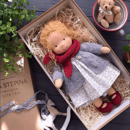 Creative Educational Toy - Handmade Cotton Doll for Kids