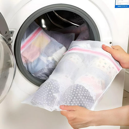 Smart Mesh Laundry Organizers for Effortless Washing