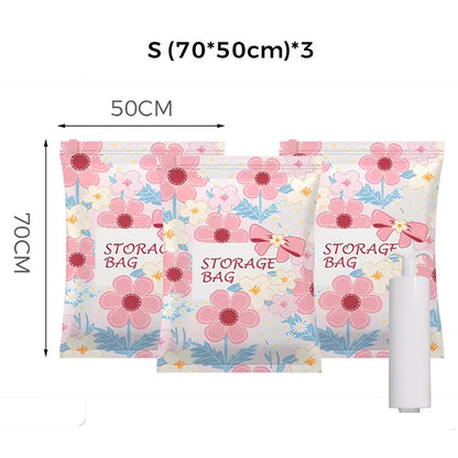 SpaceSaver Vacuum Storage Bags for Clothes & Bedding | Airtight, Reusable & Compact for Home & Travel