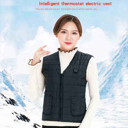 Infrared Heated Vest Jacket for Fall and Winter – Unisex