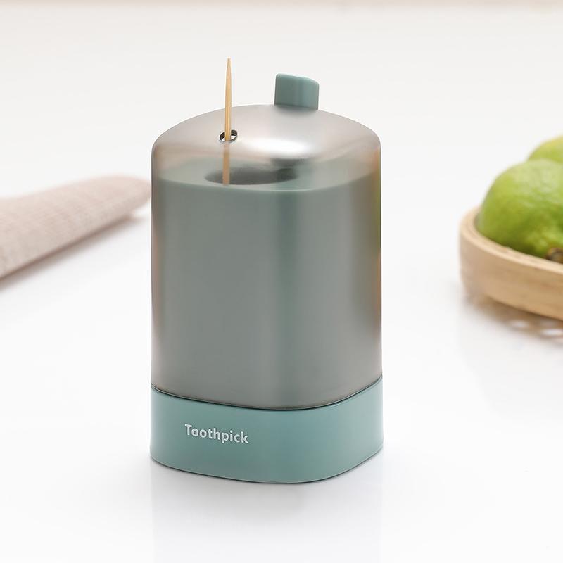 Toothpick Dispenser with Automatic Pop-up Feature