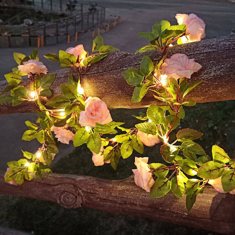 Waterproof LED String Lights for Outdoor Use – Solar-Powered and Shockproof