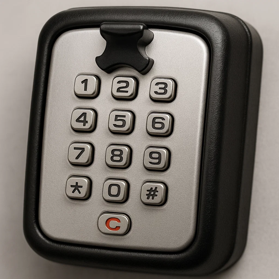 Weatherproof Key Box for Outdoor Use – Wall-Mounted Security Storage