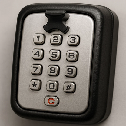 Weatherproof Key Box for Outdoor Use – Wall-Mounted Security Storage