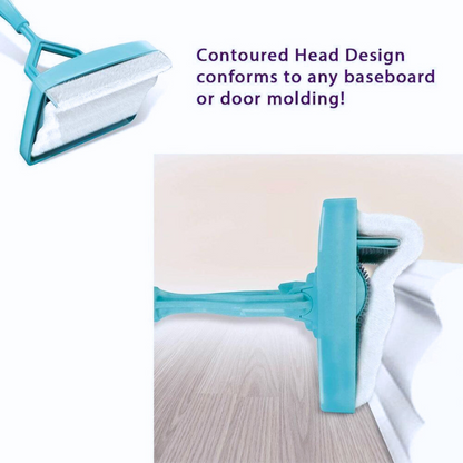 Telescopic Handle for Floor Cleaning – EdgeMaster Tool