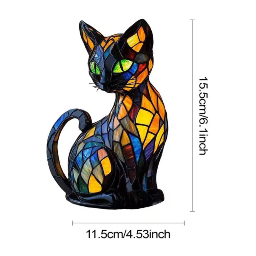 Colorful Cat-Shaped Night Light