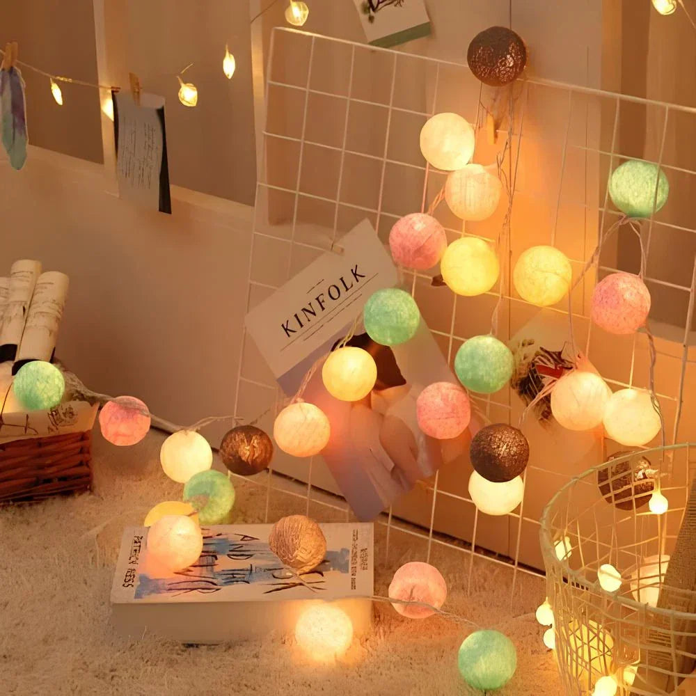 String Lights for Atmosphere - Taalita LumaBreeze