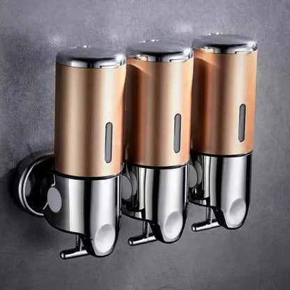 DuoPure Wall-Mounted Soap Dispenser – Elegant Solution for Bathroom Cleanliness