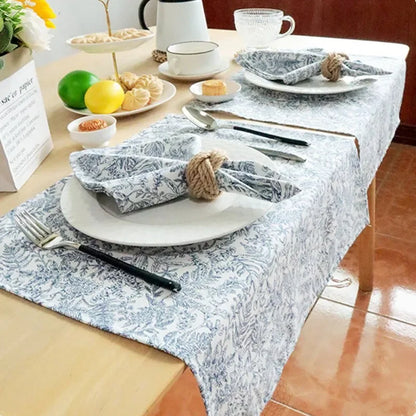 Charming 18-Inch Floral Cotton Table Placemat for Every Occasion