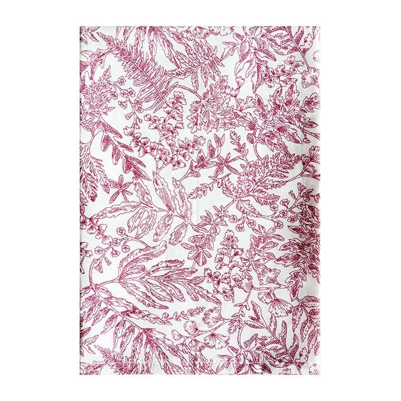 Charming 18-Inch Floral Cotton Table Placemat for Every Occasion