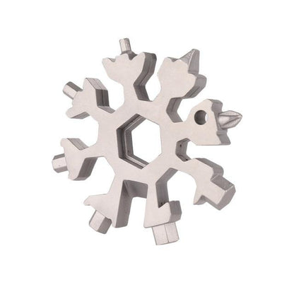 18 Functions Snowflake Design Multi-Tool