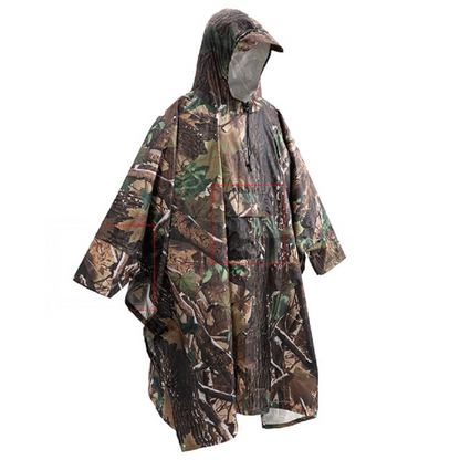 3-in-1 Raincoat for Hiking and Camping – Lightweight and Portable