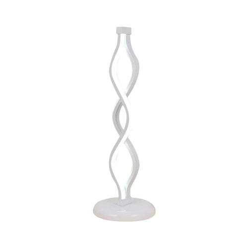 Stylish LED Desk Lamp with Spiral Design