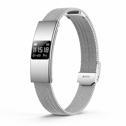 Sleek Waterproof Health Monitoring Smartband