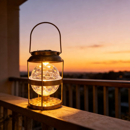 Solar Pendant Lantern for Hanging Use
