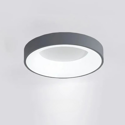 Low-Profile Round Ceiling Fixture for Contemporary Home Lighting