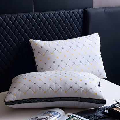 Hypoallergenic Side Sleeper Neck Support Pillow - Washable, Pain Relief