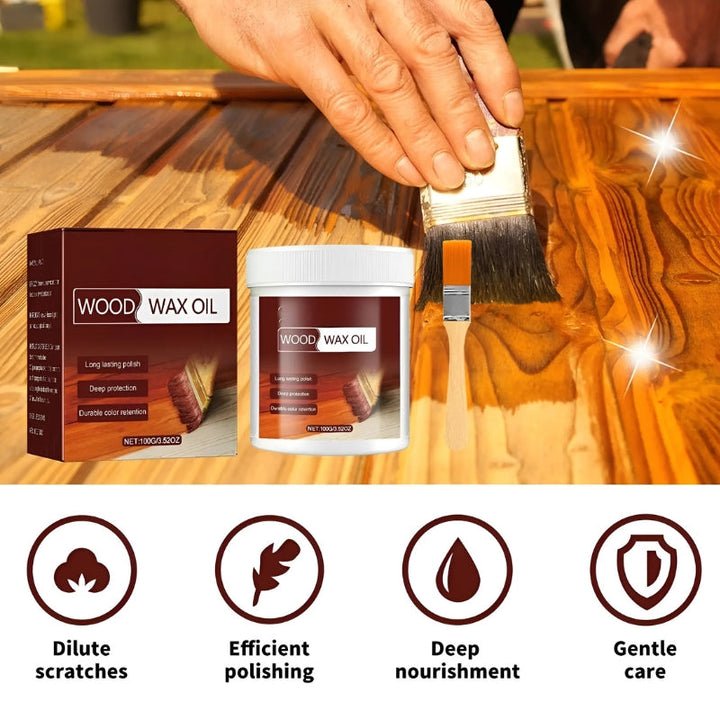 WoodGuard Polish for Floors & Furniture – Instant Shine & Protection