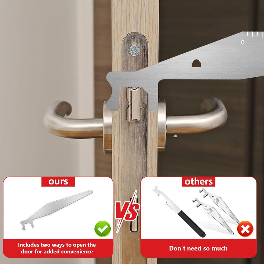 Compact Stainless Steel Access Tool for Authorized Personnel