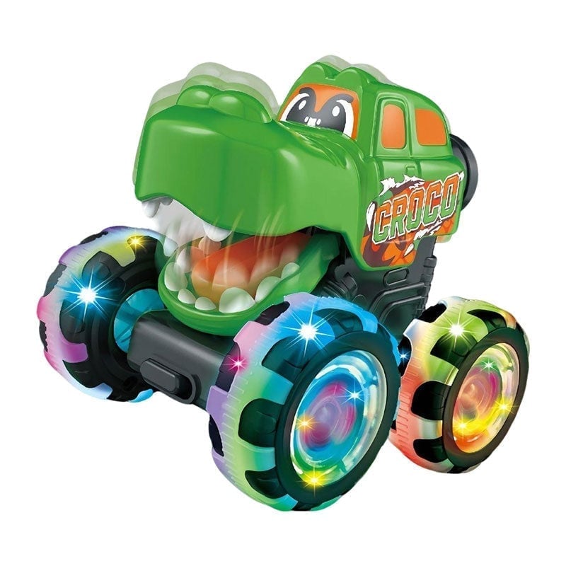 Shark Glide LED Toy Car | 360° Spins & Dazzling Lights | Durable Fun for Kids