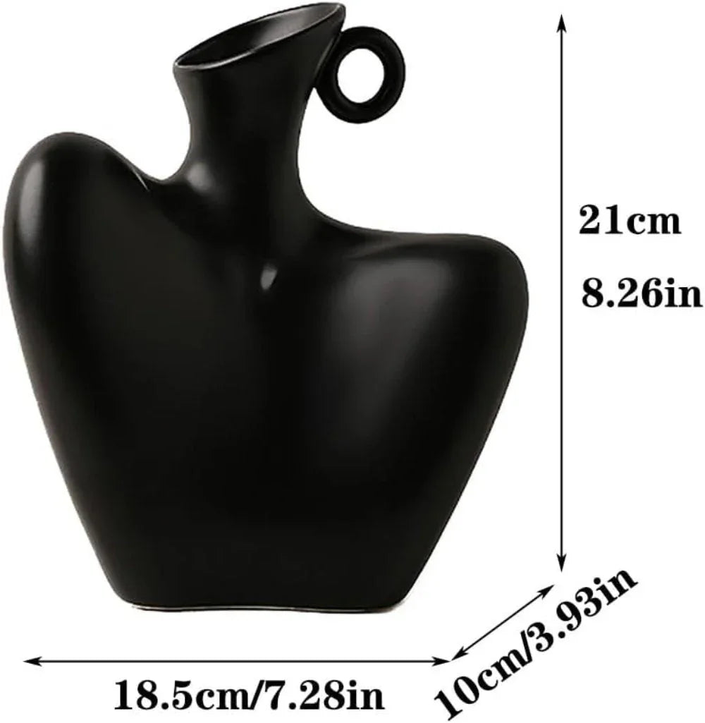 Contemporary Ceramic Vase for Floral Arrangements
