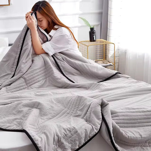 ChillEase Cooling Blanket for Restful Sleep