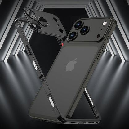 Sleek ProtectShield Metal Phone Case for Ultimate Safety