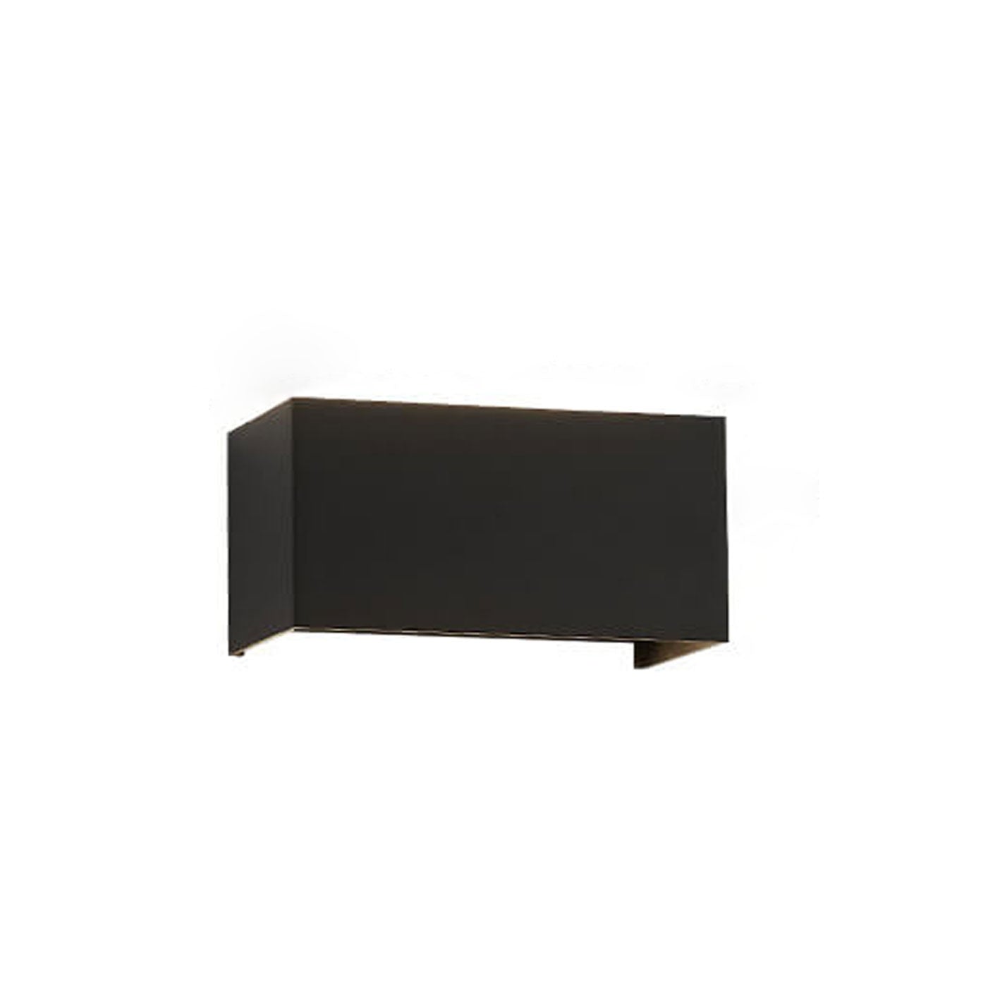 Contemporary Rectangular Waterproof LED Wall Light for Outdoor Use with Dual Light