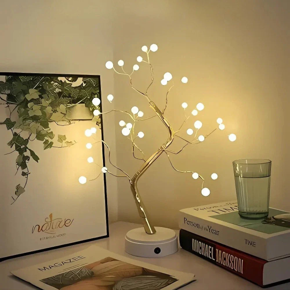 LED Fairy Tree Lights for a Warm and Inviting Room Ambiance
