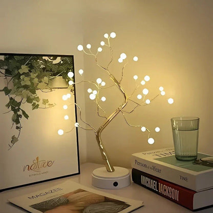 LED Fairy Tree Lights for a Warm and Inviting Room Ambiance