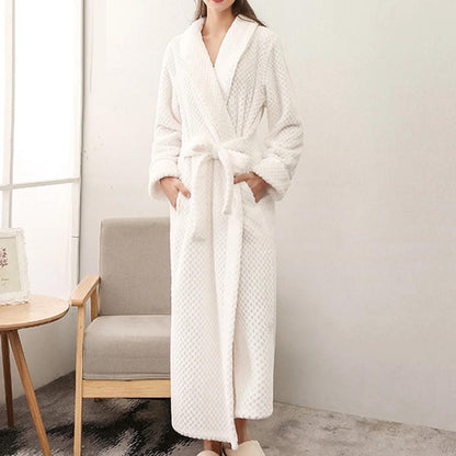Cozy Nights Fleece Robe for Ultimate Comfort