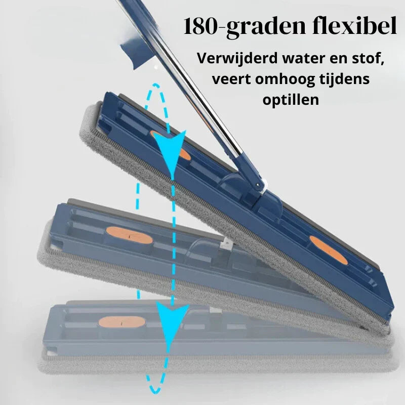 3-in-1 Cleaning Mop with 2 Free Cloths Included