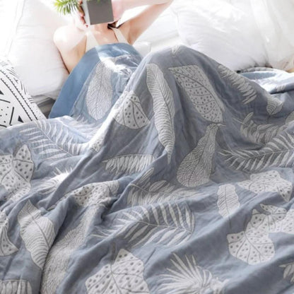 Breezy Cotton Summer Throw Blanket for Comfort and Style