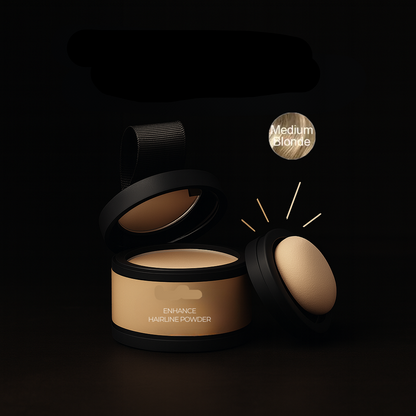 Quick Hairline Concealer Powder for a Fuller Look