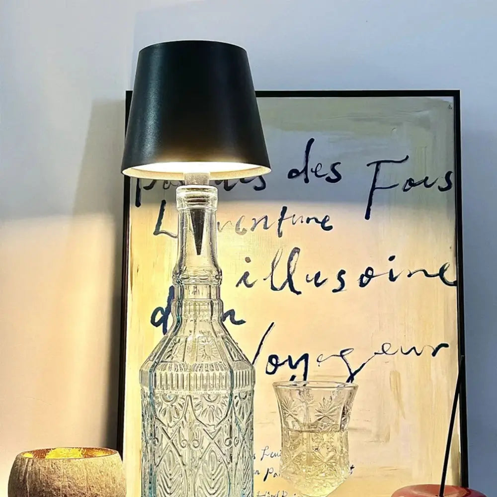 Adjustable Brightness Bottle Lamp - Portable USB LED Light