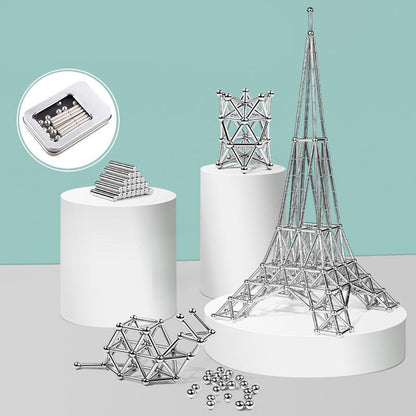 Magnetic Ball and Rod Construction Set for DIY Projects
