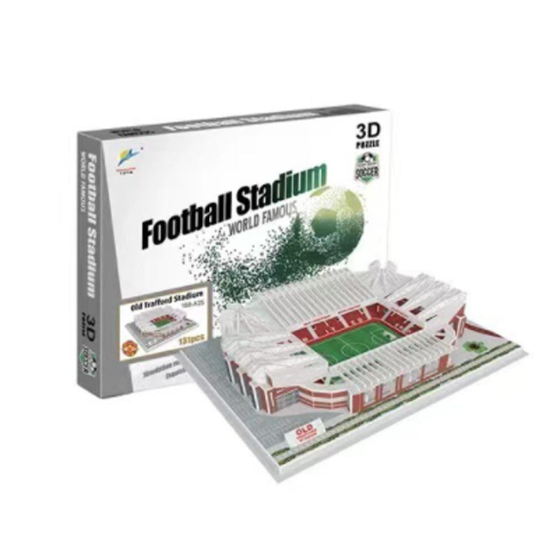 3D Football Stadium Puzzle Model