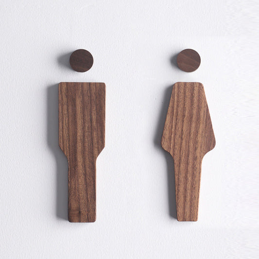 Black Walnut Wooden Toilet Seat Set – Self-Adhesive for All Users