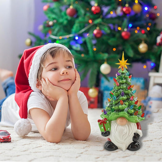 Christmas Gnome Decoration with LED Light – DIY Tree Ornament